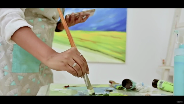 15 Days of Summer Sky - Acrylic Painting for Beginners – Screenshot 1