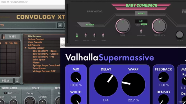 Audio Production Level 2 – Reverb and Delay – Screenshot 1