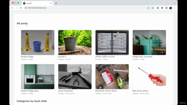 Laravel Category Management With Infinite Sub Categories – Screenshot 2
