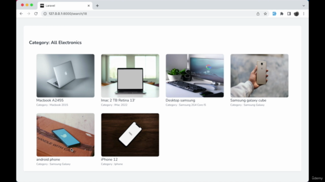 Laravel Category Management With Infinite Sub Categories – Screenshot 3