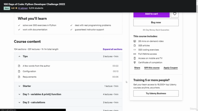 100 Days of Code: Python Developer Challenge - Screenshot_02