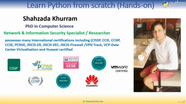 Learn Python from Scratch Hands-on – Screenshot 1