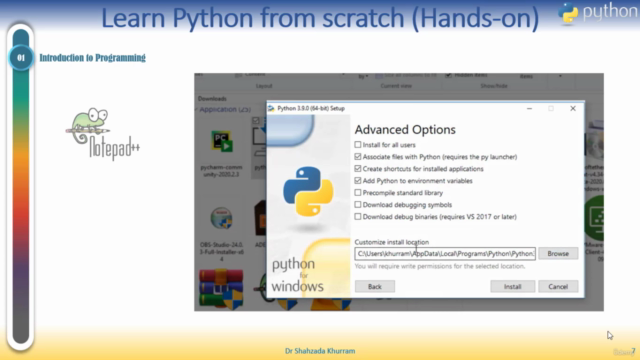 Learn Python from Scratch Hands-on – Screenshot 2