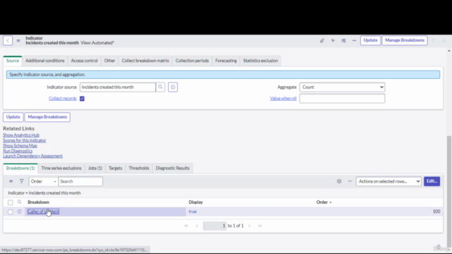 ServiceNow Performance Analytics: A Step by Step guide – Screenshot 3