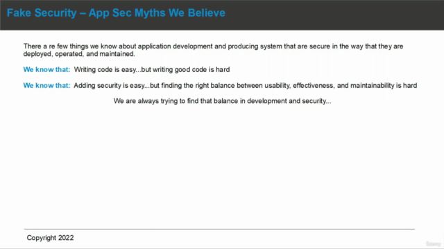 Fake Security - App Sec Myths People Believe – Screenshot 1