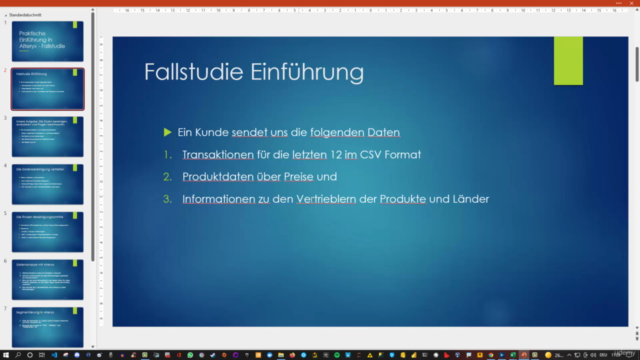 Praktische Einführung in Alteryx Designer – Screenshot 1