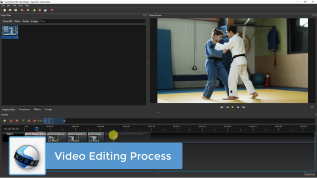 Introduction to Video Editing: OpenShot Video Editor – Screenshot 2