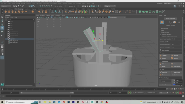 Maya,Substance ve Unreal Engine 4'de 3D Environment Tasarımı – Screenshot 1