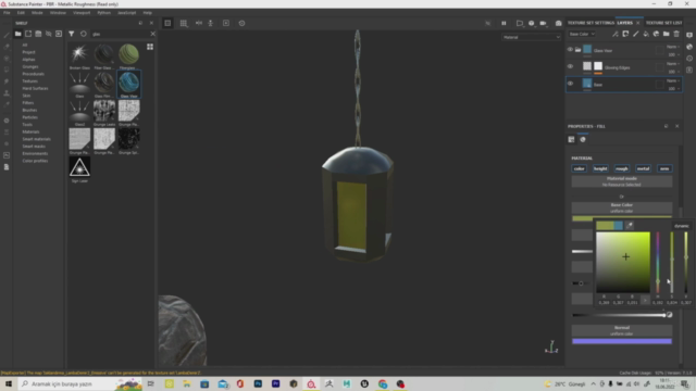 Maya,Substance ve Unreal Engine 4'de 3D Environment Tasarımı – Screenshot 2
