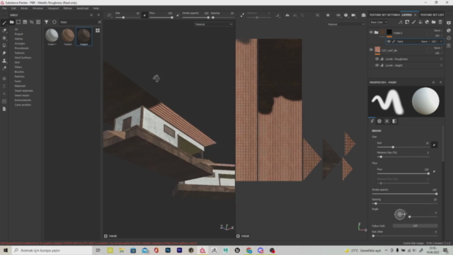 Maya,Substance ve Unreal Engine 4'de 3D Environment Tasarımı – Screenshot 3