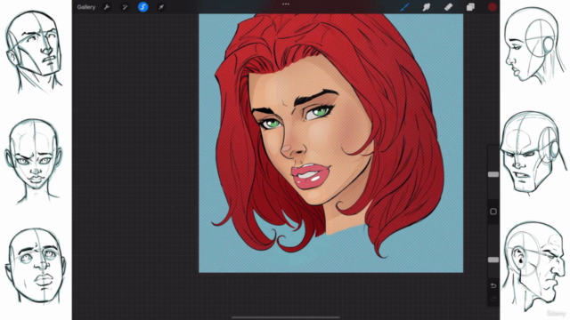How to Draw Comic Style Heads – Screenshot 3