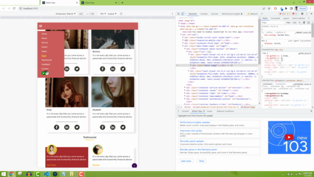 React JS Responsive Single Page Company Portfolio Website - Screenshot_03