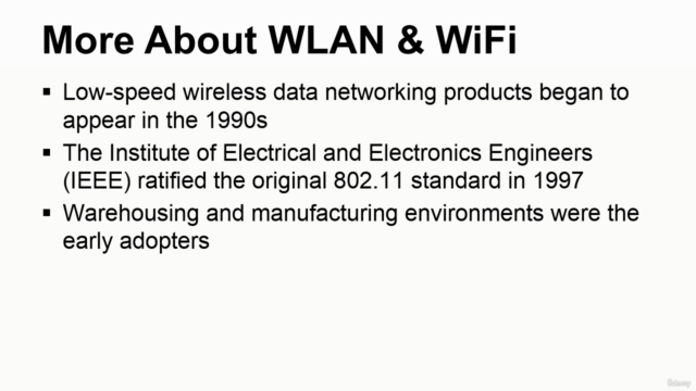 The Ultimate WLAN and WiFi Training Course – Screenshot 2