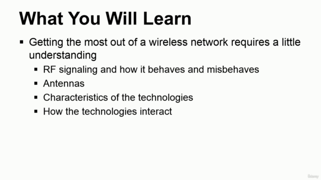 The Ultimate WLAN and WiFi Training Course – Screenshot 4