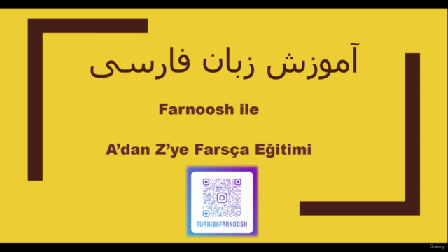 Farnoosh ile A'dan Z'ye Farsça Eğitimi - Screenshot_01