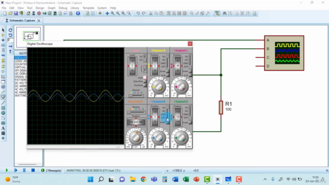 Simulation des Circuits Electriques avec Proteus ISIS 8 - Screenshot_03