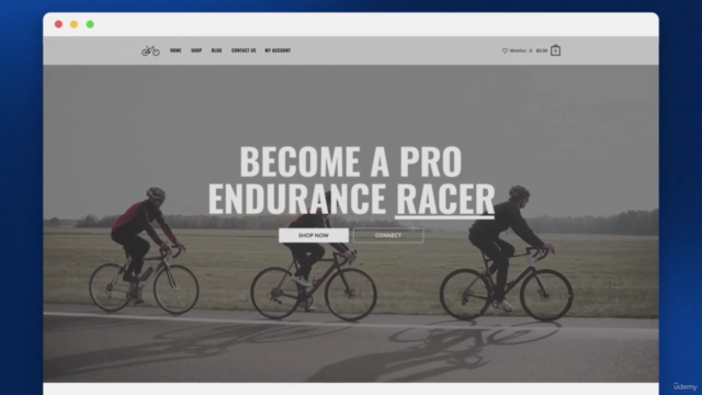 E-commerce Website powered by WooCommerce and OceanWP – Screenshot 1