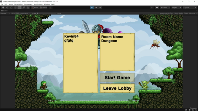Create 2D Multiplayer Game with photon in unity – Screenshot 1