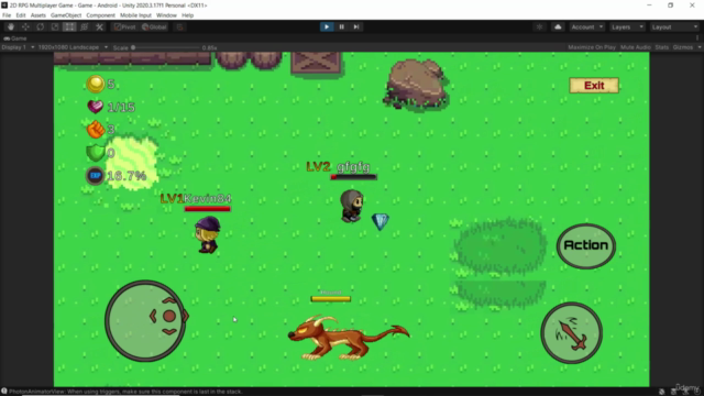 Create 2D Multiplayer Game with photon in unity – Screenshot 2