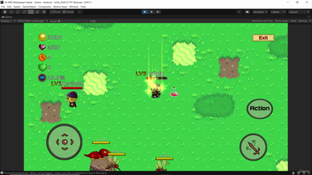 Create 2D Multiplayer Game with photon in unity – Screenshot 3