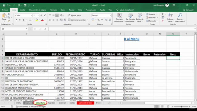 Excel para la Gestión Administrativa Empresarial – Screenshot 3