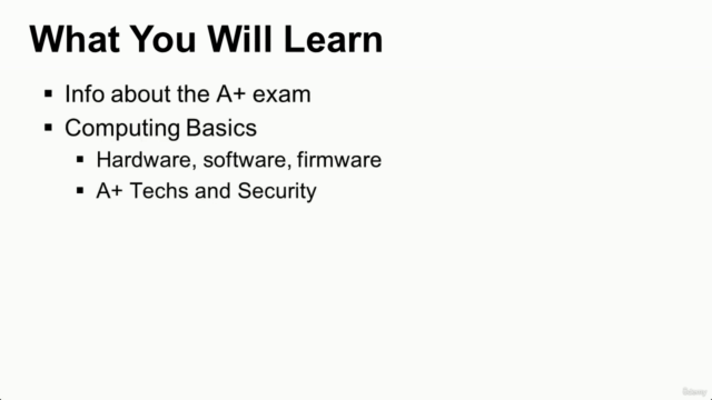 Master CompTIA A+ Certification: IT Essentials Course – Screenshot 1