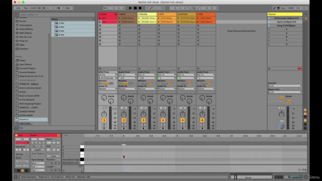Jouer sur scène avec Ableton Live : Premiers Pas – Screenshot 1