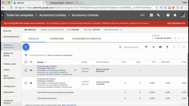 Google Ads De Cero a Legendario – Screenshot 3