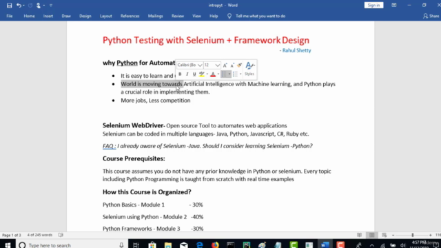 【한글자막】 기초부터 배우는 Selenium Webdriver와 Python + 프레임워크 - Screenshot_01
