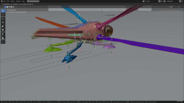 BLENDER: Creating the Dune Ornithopter from start to finish - Screenshot_04