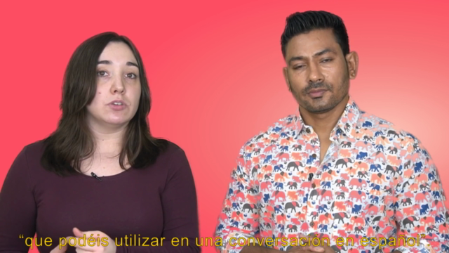 Hola Spanish Class | Conversation Course IV: My Work – Screenshot 4