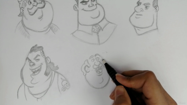 Ultimate Cartoon Drawing with Pencil: Caricature Skills – Screenshot 2