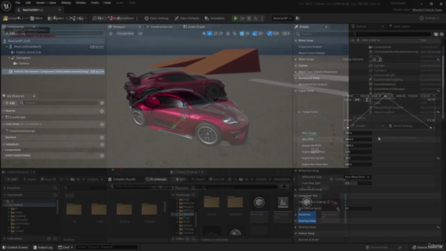 Unreal Engine 5 - Make AAA Game Vehicles – Screenshot 1