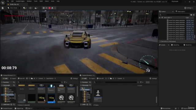 Unreal Engine 5 - Make AAA Game Vehicles – Screenshot 4