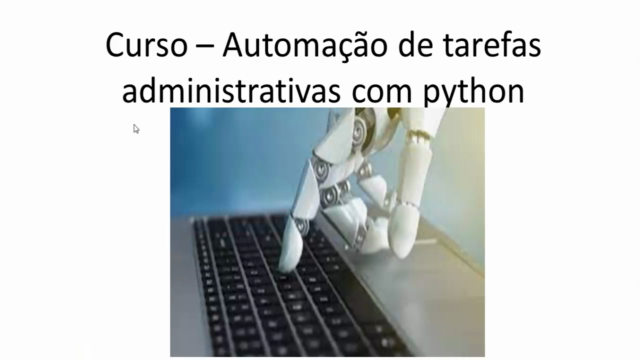 Automação de Tarefas administrativas com Python – Screenshot 1