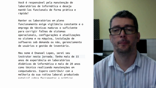Técnico de Laboratório de Informática – Screenshot 2