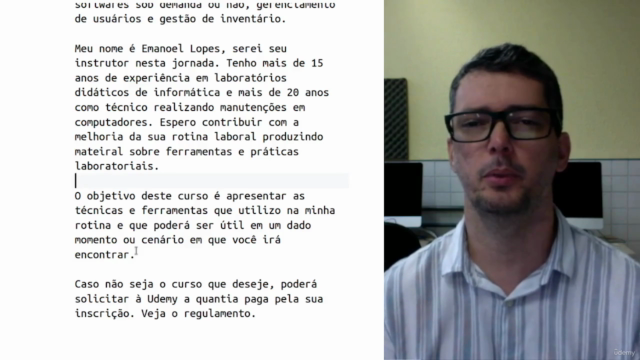 Técnico de Laboratório de Informática – Screenshot 4