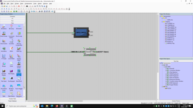 Automação Industrial Programação IHM NB Designer Omron – Screenshot 2