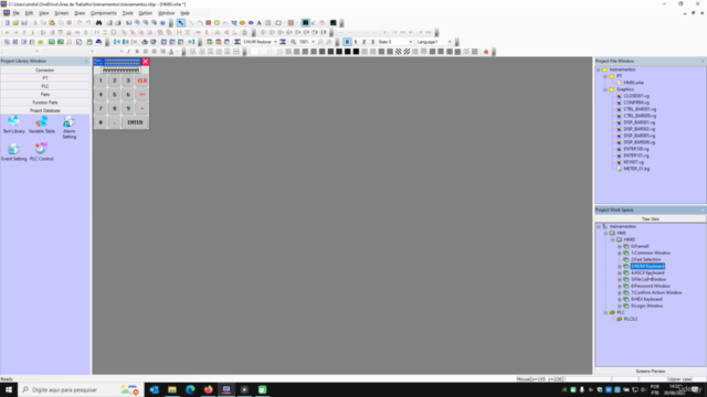 Automação Industrial Programação IHM NB Designer Omron – Screenshot 3