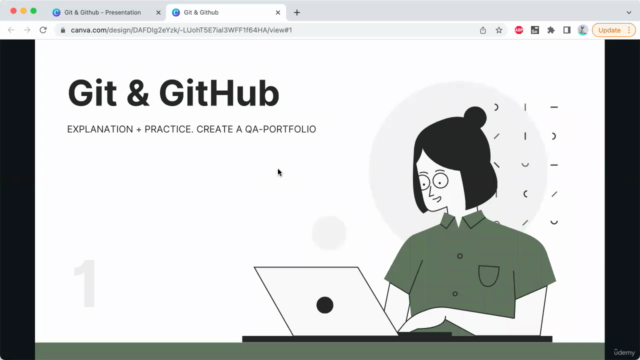 Git & GitHub for QA Engineer + portfolio creation – Screenshot 3