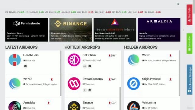 Crypto Airdrop Hunter – Screenshot 3