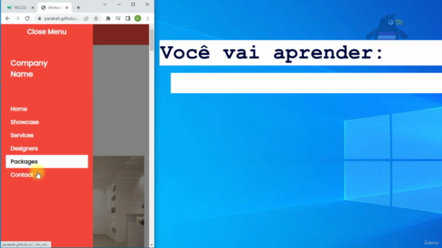 TailwindCSS domine o essencial com projetos responsivos – Screenshot 2