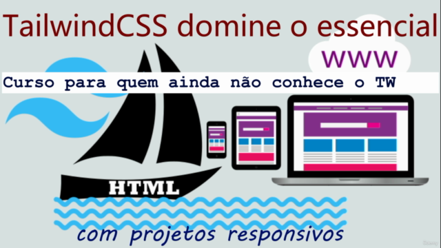 TailwindCSS domine o essencial com projetos responsivos – Screenshot 4