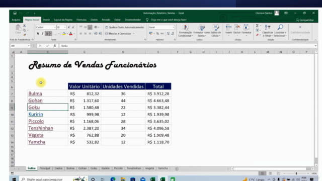 Excel VBA Aprenda Automatizar Relatórios em um Fim de Semana – Screenshot 2