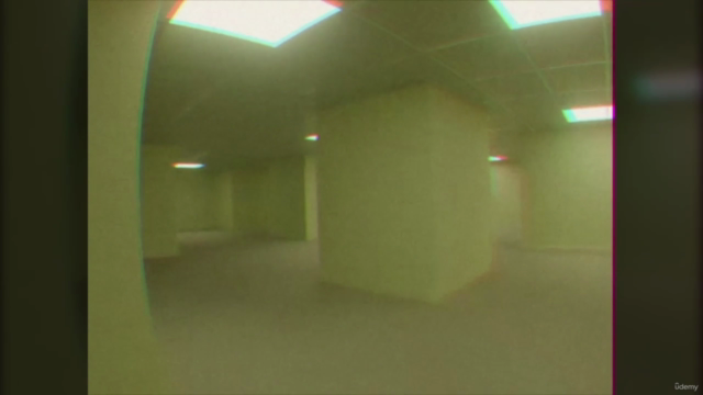 Cómo crear los Backrooms en Blender – Screenshot 2