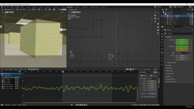 Cómo crear los Backrooms en Blender – Screenshot 3