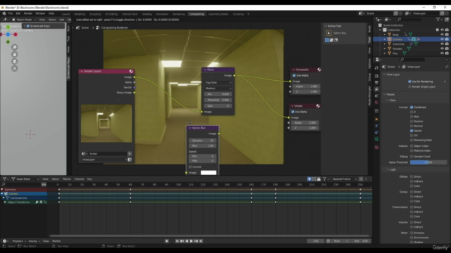 Cómo crear los Backrooms en Blender – Screenshot 4