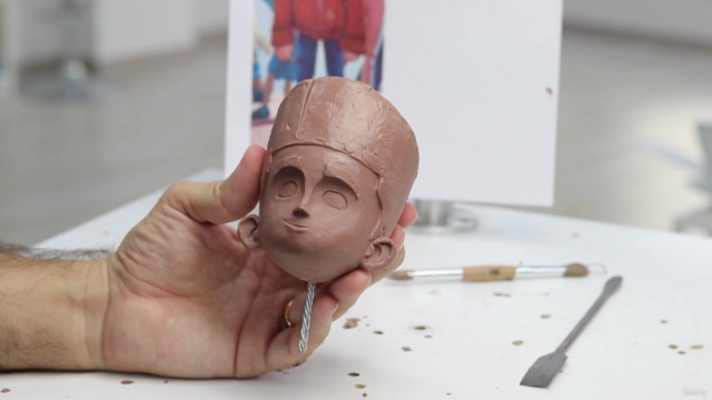 Curso de escultura y modelado de figuras o personajes – Screenshot 1