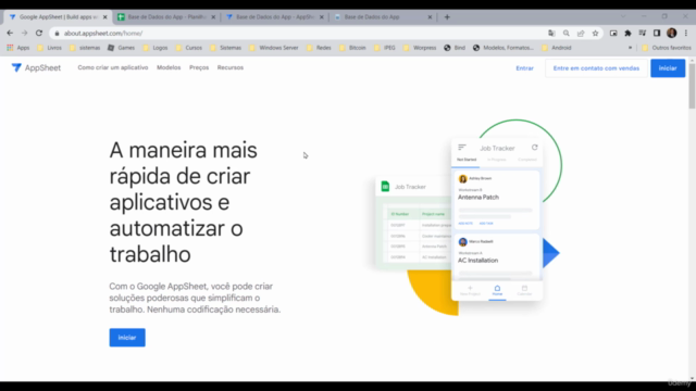 AppSheet: Crie seu App para Gerenciar seu Negócio – Screenshot 1