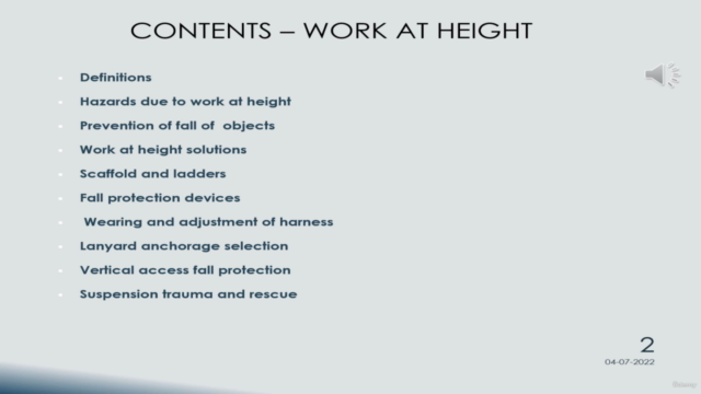 Basic Working at height safety – Screenshot 3